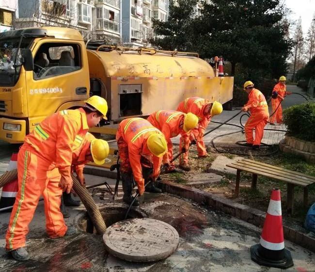 打安镇市政管道清淤