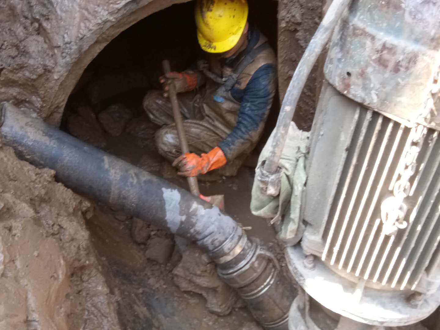 打安镇管道清淤